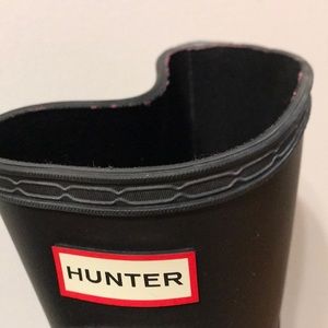 Hunter short wedge boots